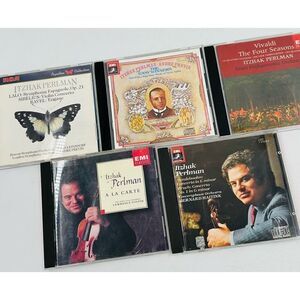 5 Itzhak Perlman CDS Vivaldi Scott Joplin Lalo Sibelius Mendelssohn A La Carte